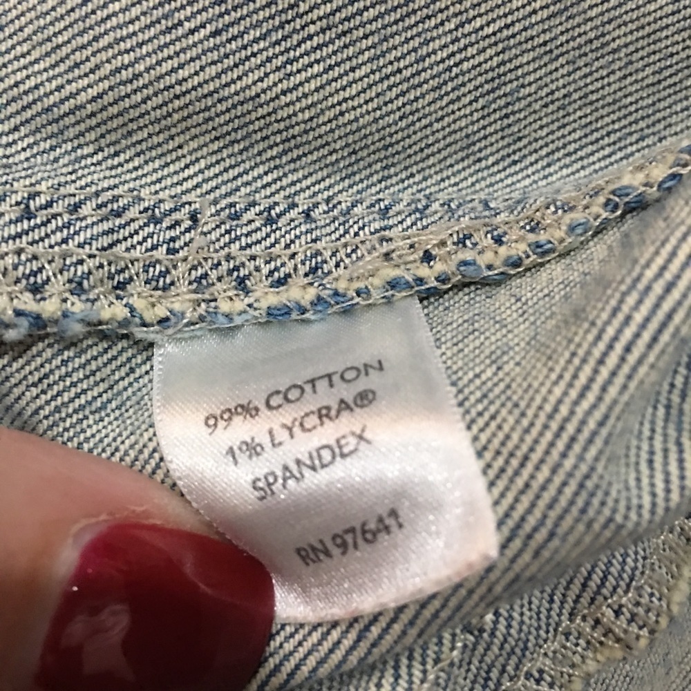 J. Jill jean denim jacket size XS - Picture 7 of 8
